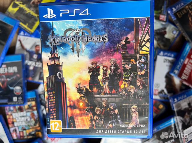 Диск Kingdom Hearts III 3 PS4