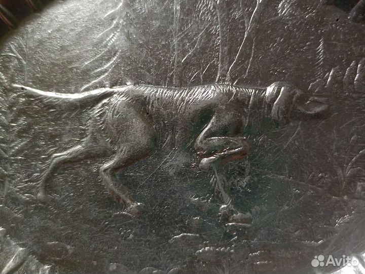 Пепельница СССР металл