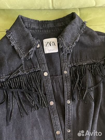 Джинсовая куртка zara