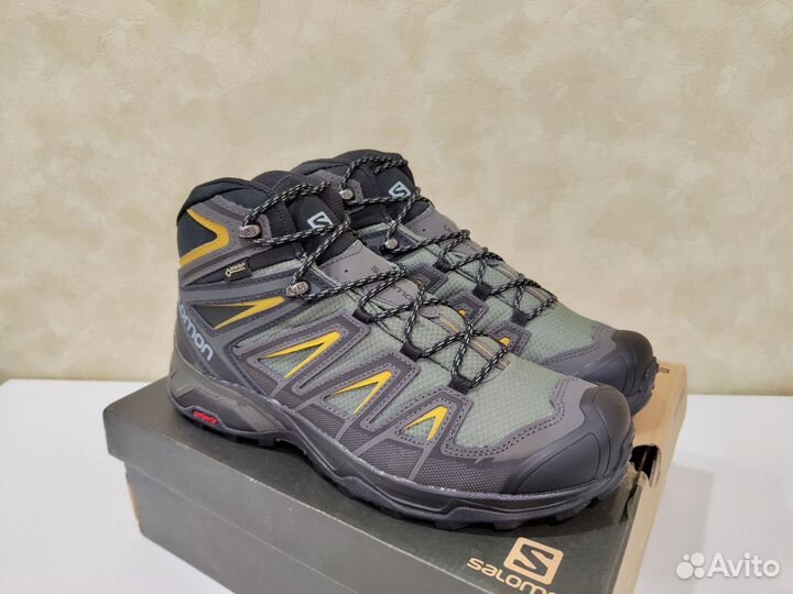 Треккинговые ботинки Salomon XUltra 3 Mid GTX,28.5