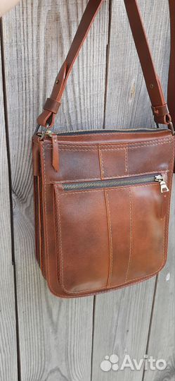 Сумка натуральная кожа ручная работа