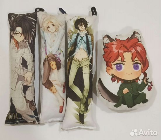 Мини подушки аниме. Мини дакимакуры