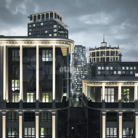 2-к. квартира, 81,5 м², 10/12 эт.