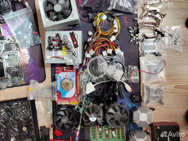 Различные комплектующие для пк