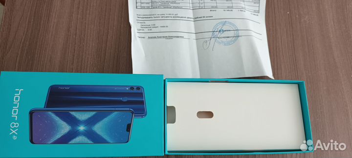 Коробка honor 8х