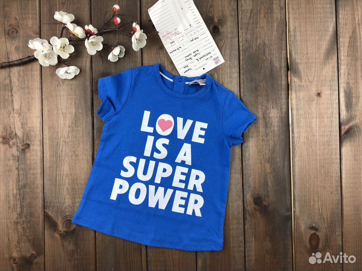 Футболка детская для девочки хлопок Италия