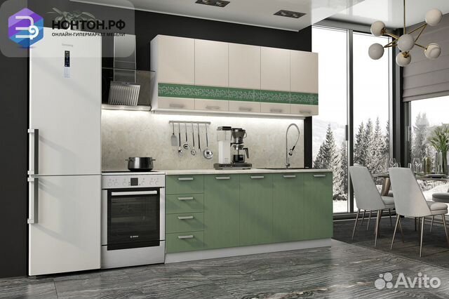 Кухня Милена 2.0 м шато крем / шато бали