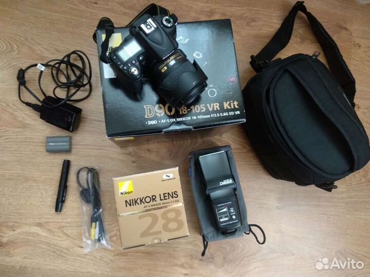 Зеркальный фотоаппарат nikon d90
