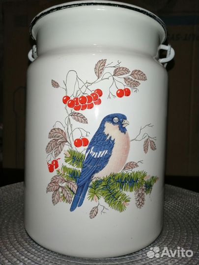 Бидон эмалированный СССР