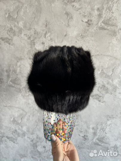 Шапка норковая женская