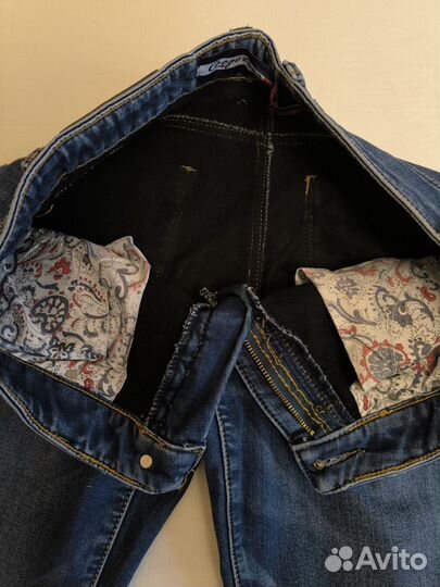 Джинсы утепленные мужские