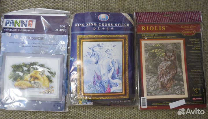 Наборы для вышивания крестом