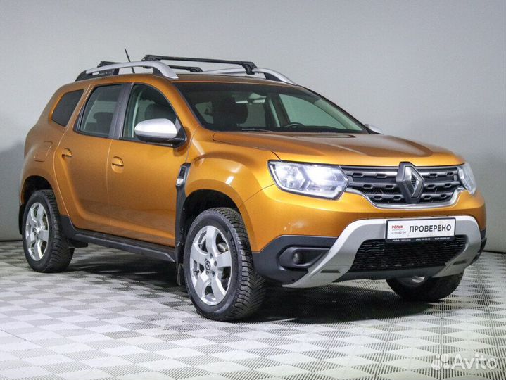 Renault Duster 1.3 CVT, 2022, 75 720 км