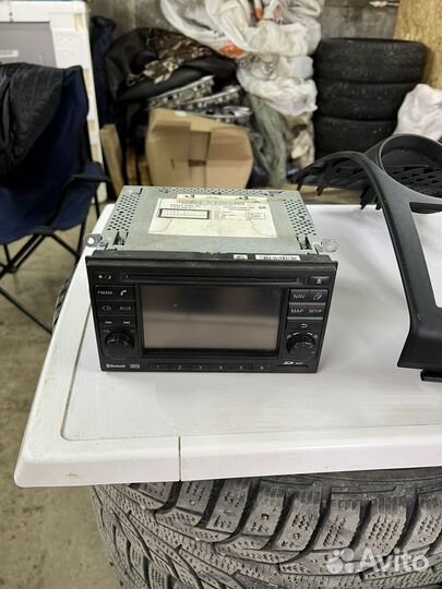 Магнитола штатная nissan qashqai