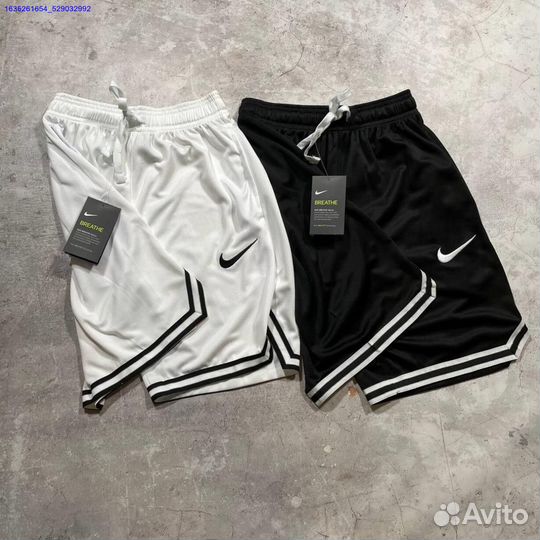 Шорты Nike черные/белые (Арт.56798)