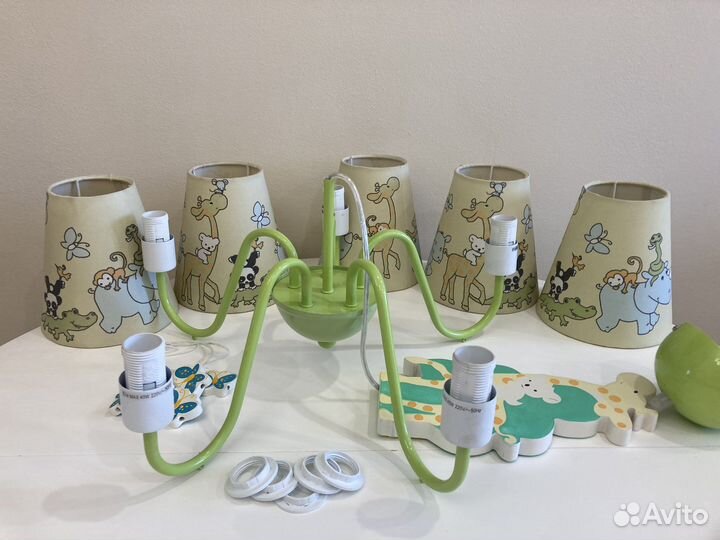 Люстра светильник потолочный с лампочками