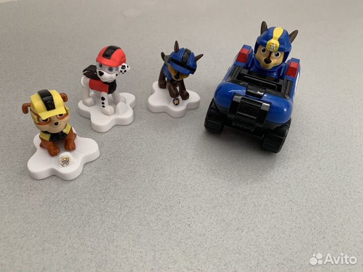Детские игрушки щенячий патруль гонщик крепыш