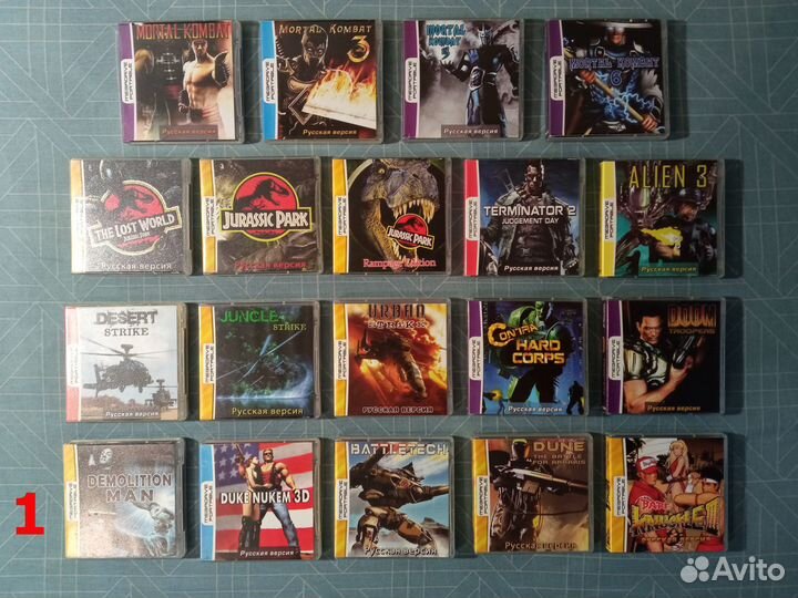 Картриджи для Sega Portable