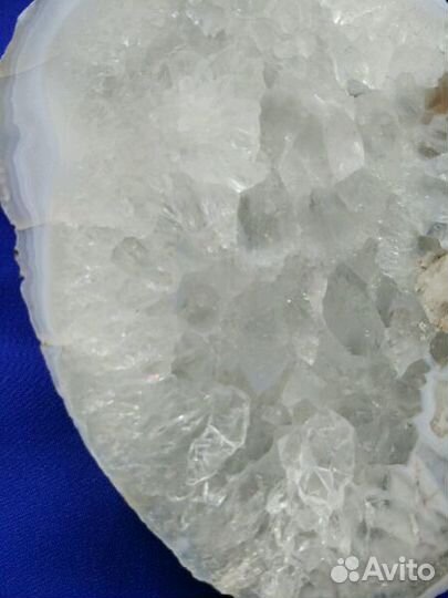 Агат натуральный, урал, полированный камень