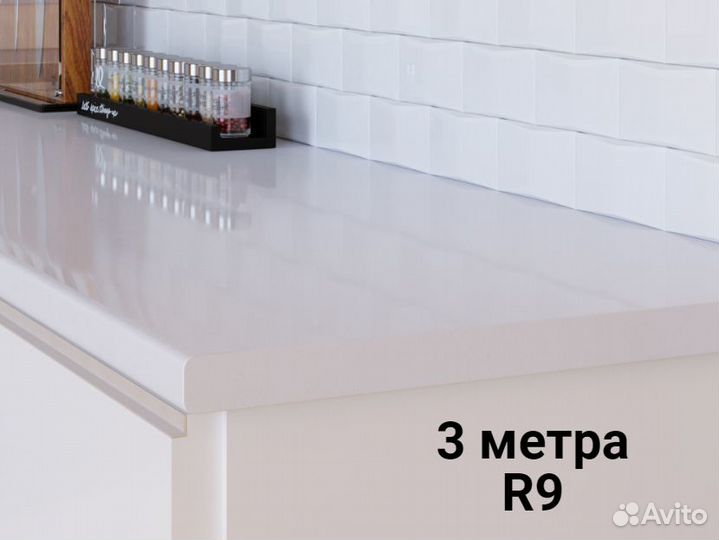 Столешница для кухни 111/1 Белый Глянец