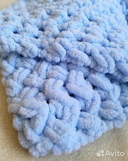 Плед детский плюшевый