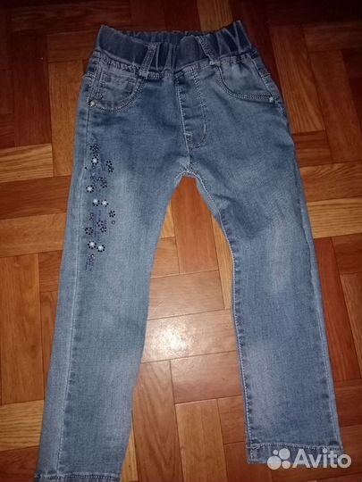 Свитер джинсы для девочки 92-98