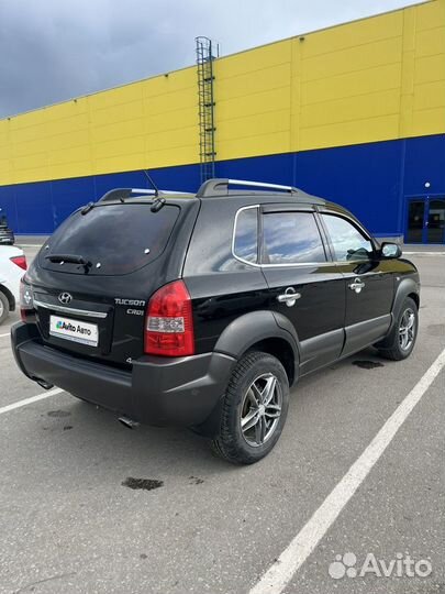 Hyundai Tucson 2.0 AT, 2008, 214 000 км