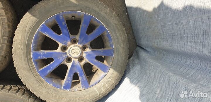 Колеса в сборе 205/60R16 Nokian Mazda 6.5X16 (52.5