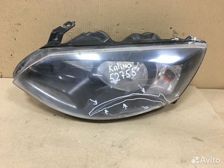 Фара передняя левая Лада Калина 2 FL