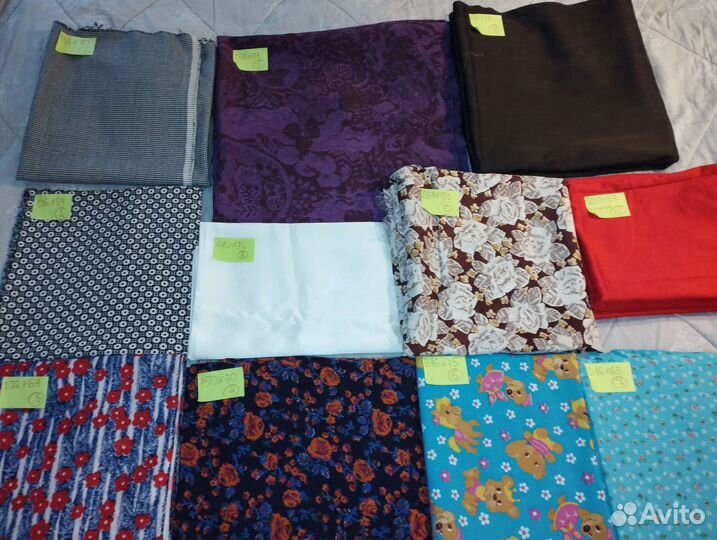 Отрез ткани. Хлопок. СССР