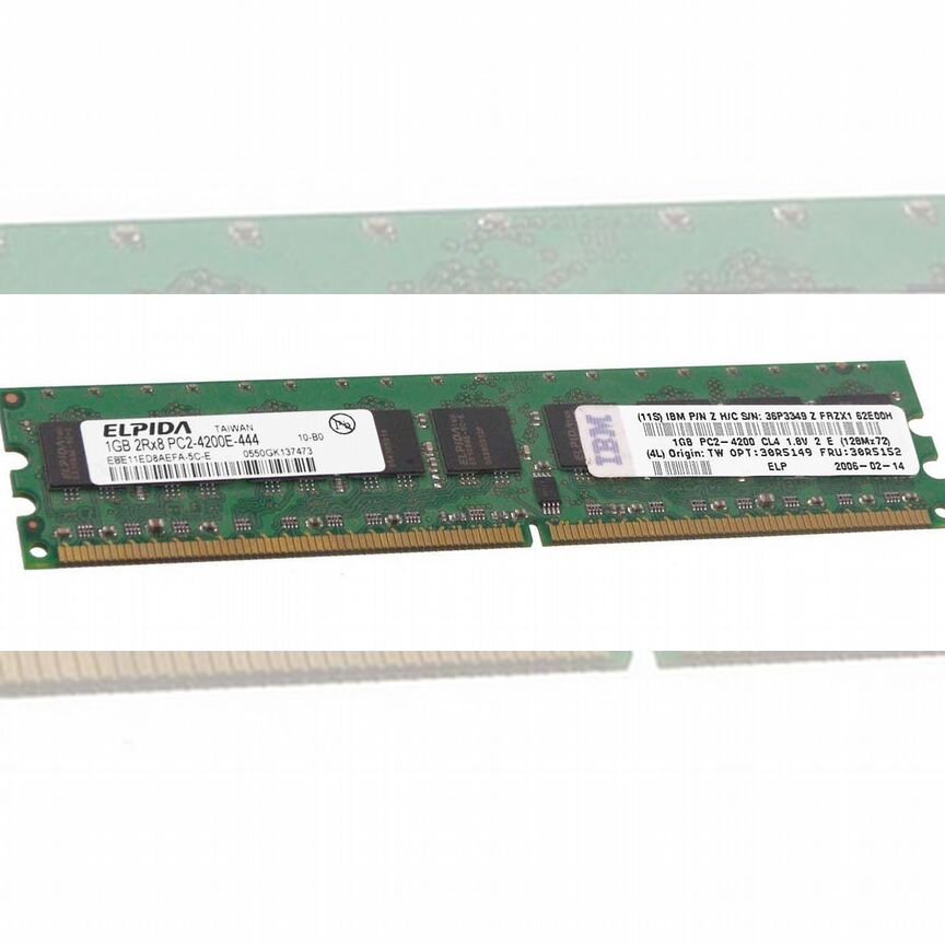 [30R5152] Оперативная Память Ibm 36p3349 Ddr2 1024m 30r5152