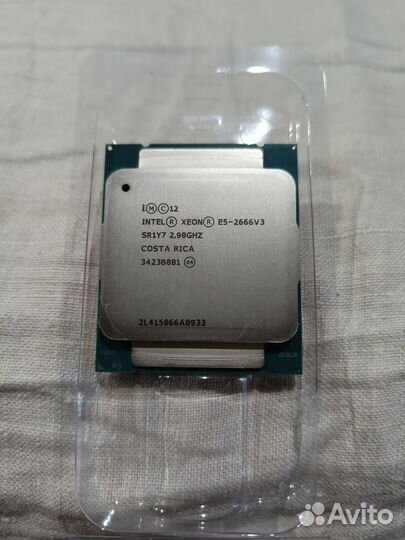 Серверный процессор Xeon E5-2666V3