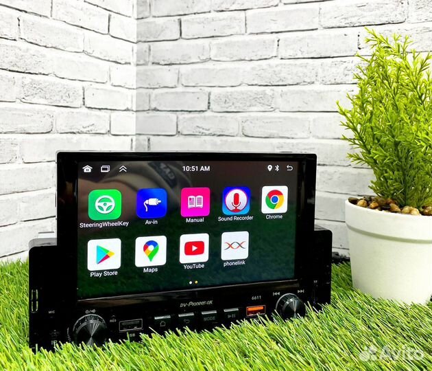 Магнитола Pioneer с экраном 5