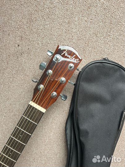 Акустическая гитара fender cd-140s/nat