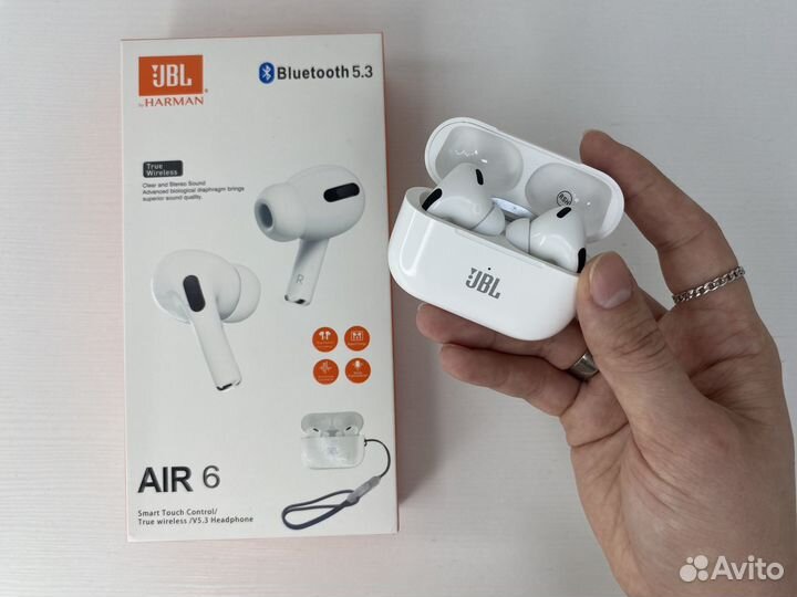 Наушники беспроводные JBL Чехол в подарок