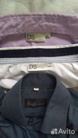 Рубашки для первоклассника