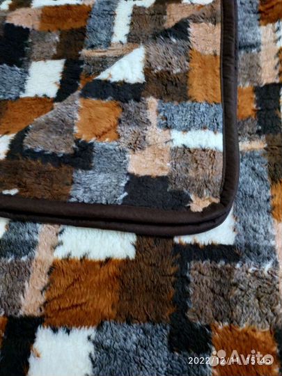 Новый плед одеяло из овечьей шерсти