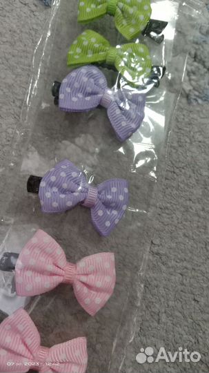 Резинки и заколки для волос