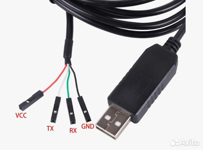 Преобразователь USB - uart PL2303HX (с кабелем)