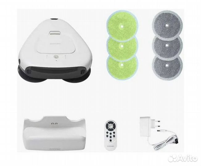 Робот-полотер Everybot Three Spin white