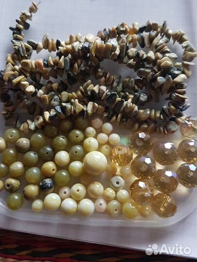 Набор бусин 1, бронь