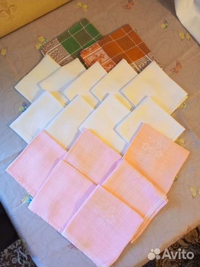 Льняные салфетки СССР