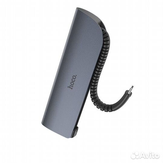 Type-C хаб Hoco HB13 hdmi + USB3.0*3 + PD