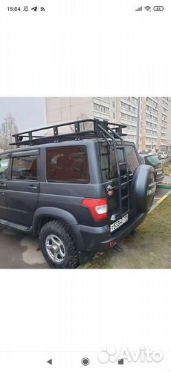 Багажник на крышу УАЗ патриот экспедиция