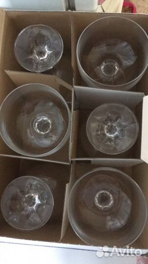 Фужеры для шампанского(креманки) 6 штук