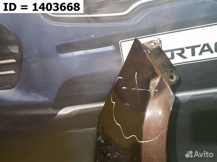 Крыло переднее правое Hyundai Solaris