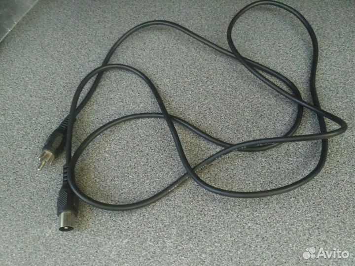 Av, видео кабель 1rca тюльпан