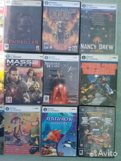 Компьютерные игры диски для пк