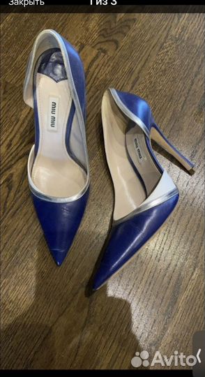 Туфли Mui Mui