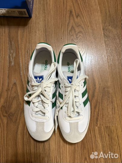 Кроссовки adidas originals Samba OG зелёные